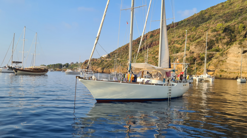 best anchorages in the aeolian islands santa marina salina