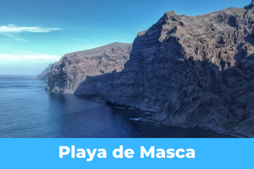 Canary Islands : Playa de Masca