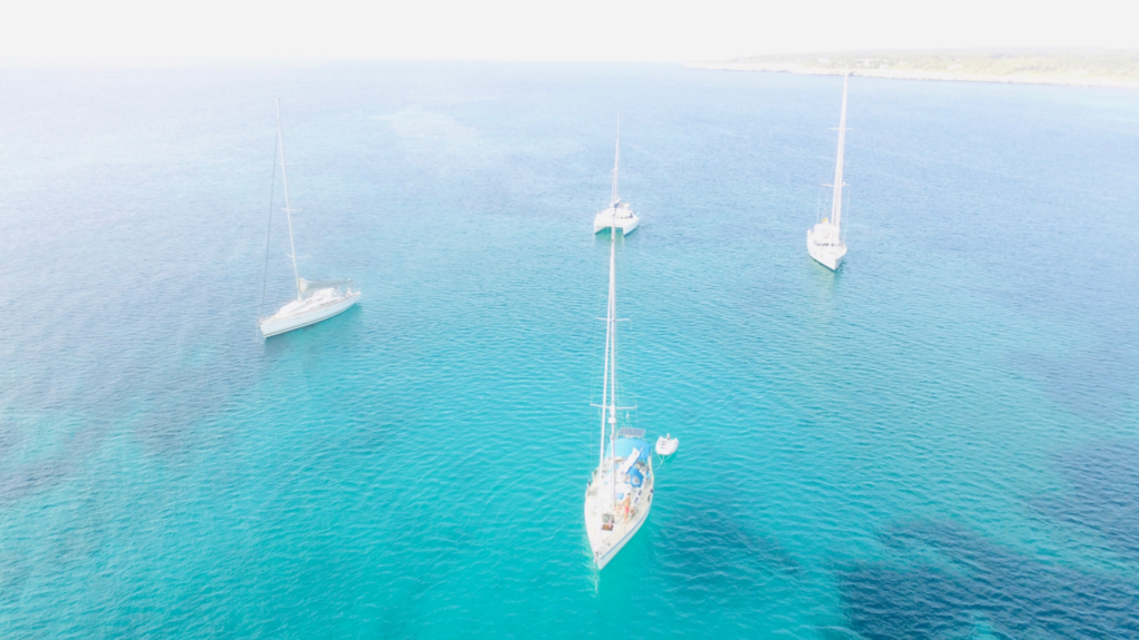 The best anchorage in Ibiza and Formentera