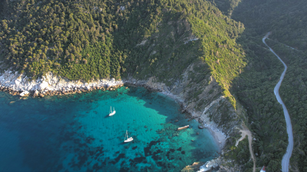best anchorages in the sporades agios ioannis