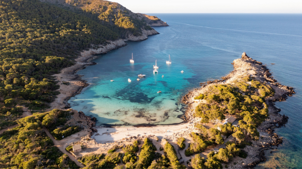 The best anchorages in Mallorca