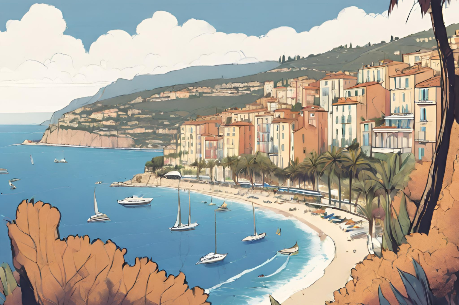 best anchorages on the french riviera