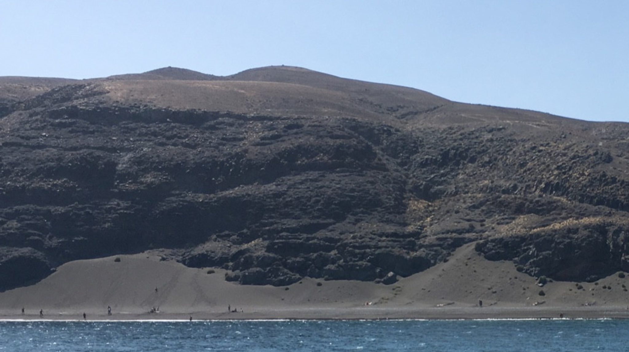 The best anchorages in Lanzarote : Playa Quemada