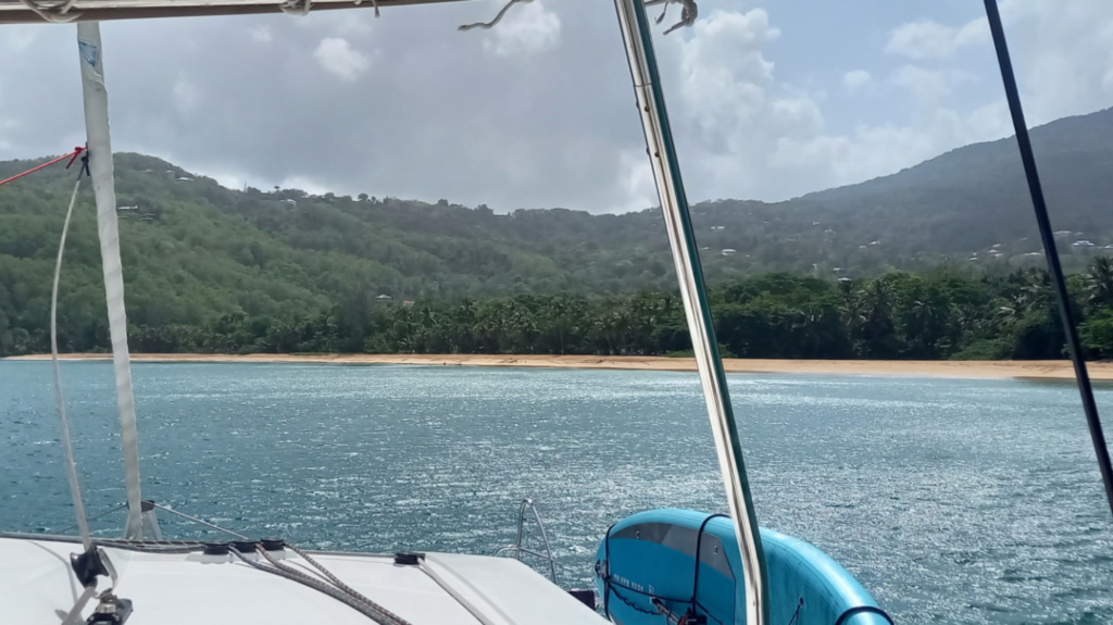 The best anchorages of Guadeloupe : Grande Anse