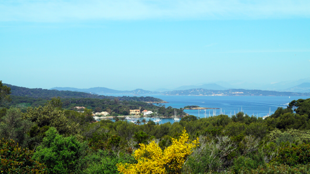 The best anchorages of Porquerolles : port anchorage