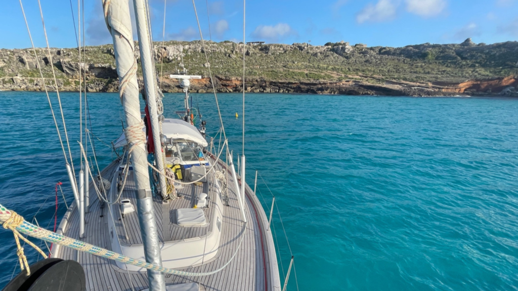 Sailing in the Egadi Islands