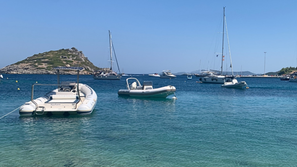 best anchorages in Ionian Islands -Agios Nikolaos