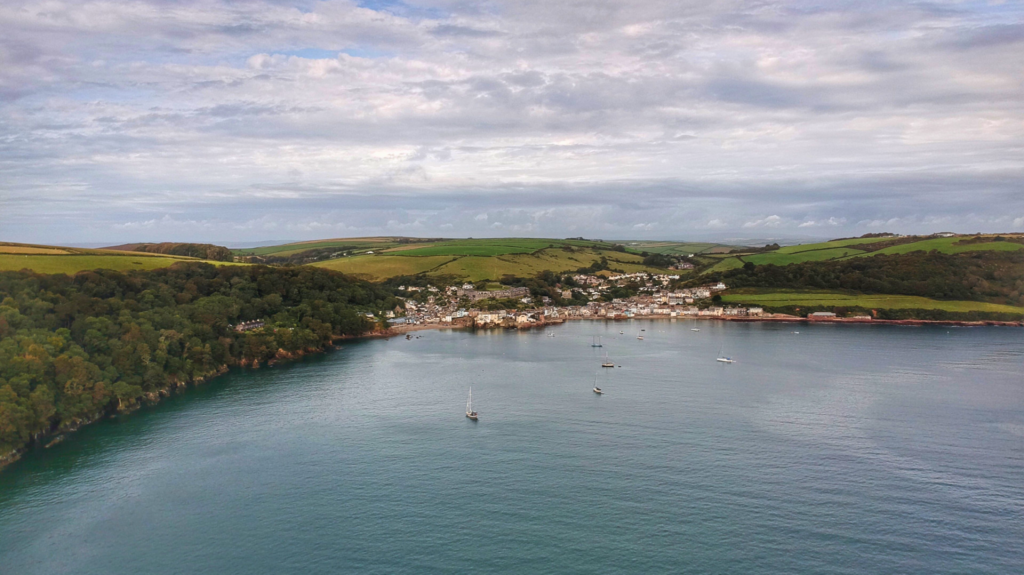 Anchorage in Cornwall Cawsand Bay