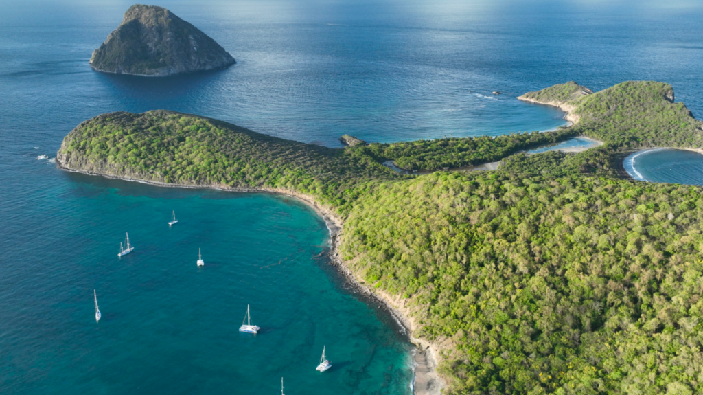 Grenada best anchorages - Ronde Island