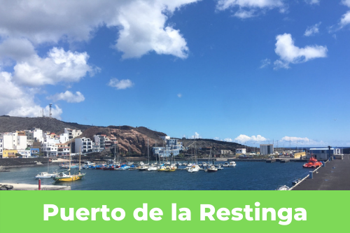 Les Canaries : puerto de la Rostinga