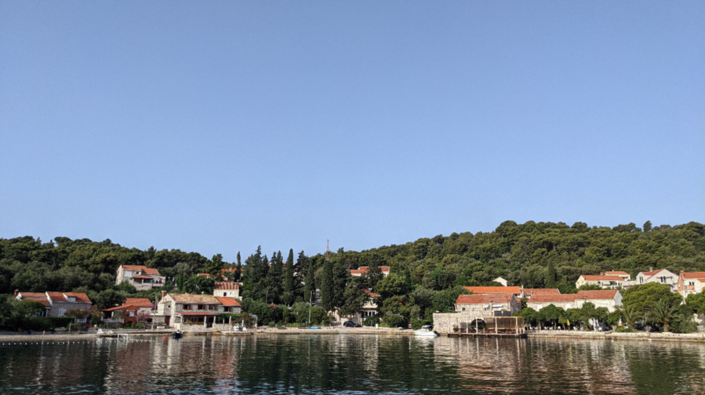 mouillage de Zaton Dubrovnik