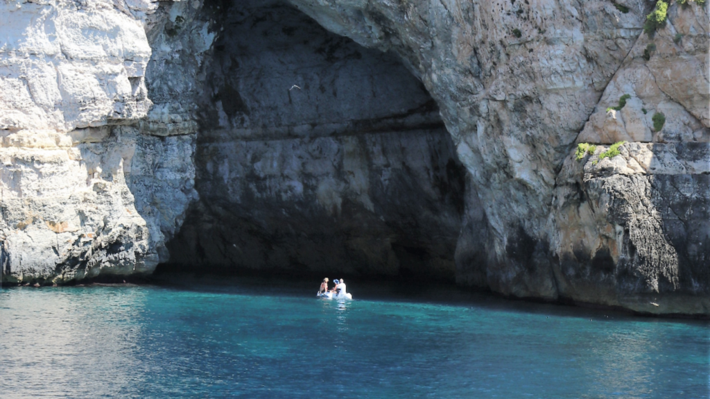 Blue Grotta Bay