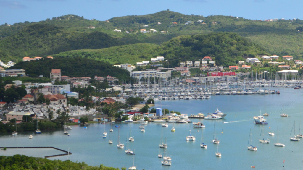 Les meilleurs mouillages de Martinique : Marin-Est