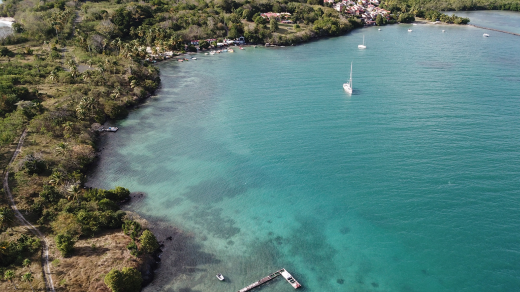 Les meilleurs mouillages de la Martinique: Marigot du Diamant